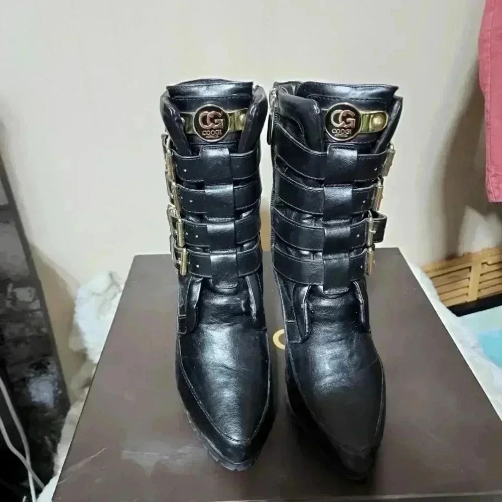 COOGI Sophia Heeled boots. Size 8.5 - Picture 6 of 12